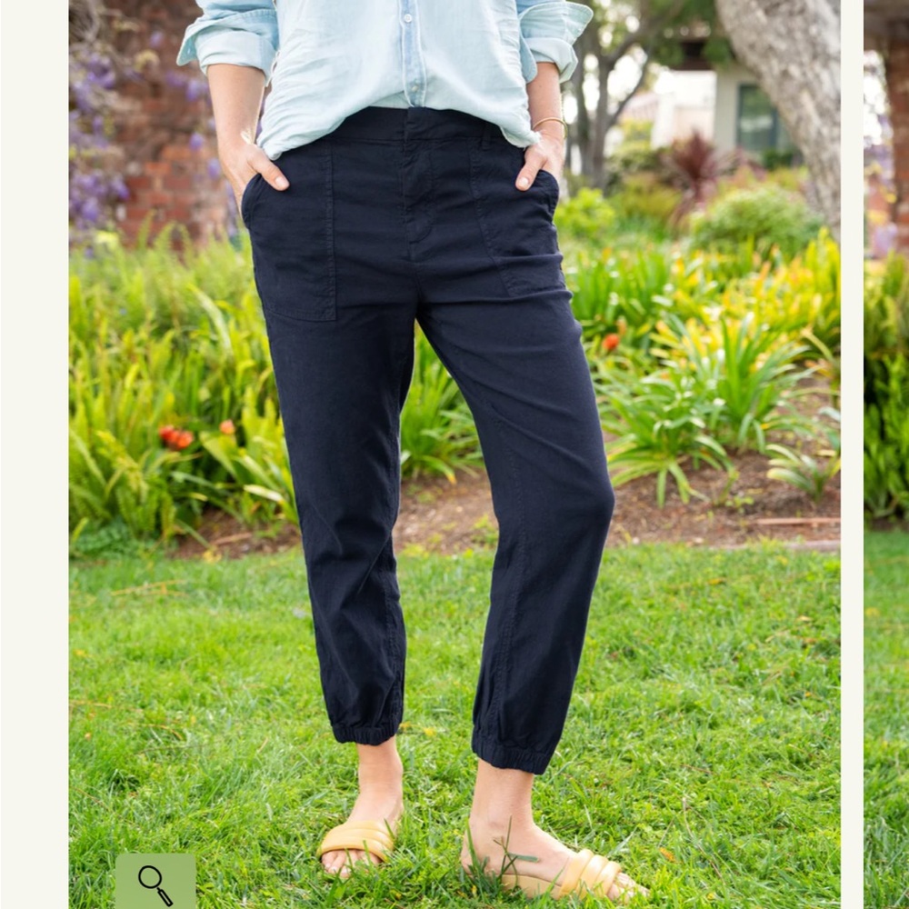 Frank and Eileen Women's Navy Jogger Pants